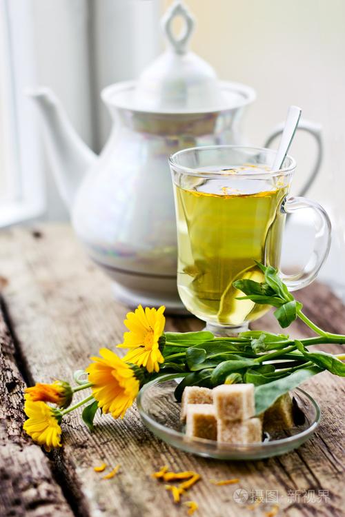 杯花草茶 一杯茶叶与花的邂逅